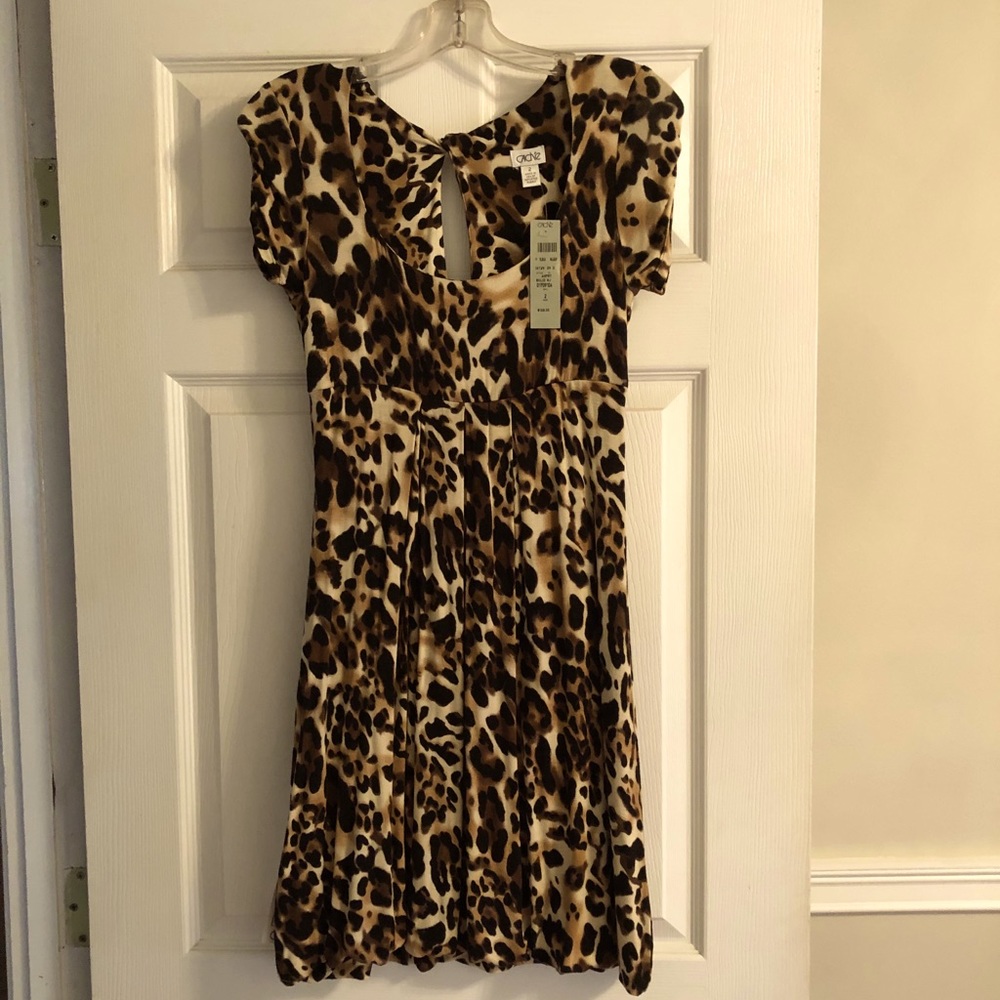 Cache animal print dress